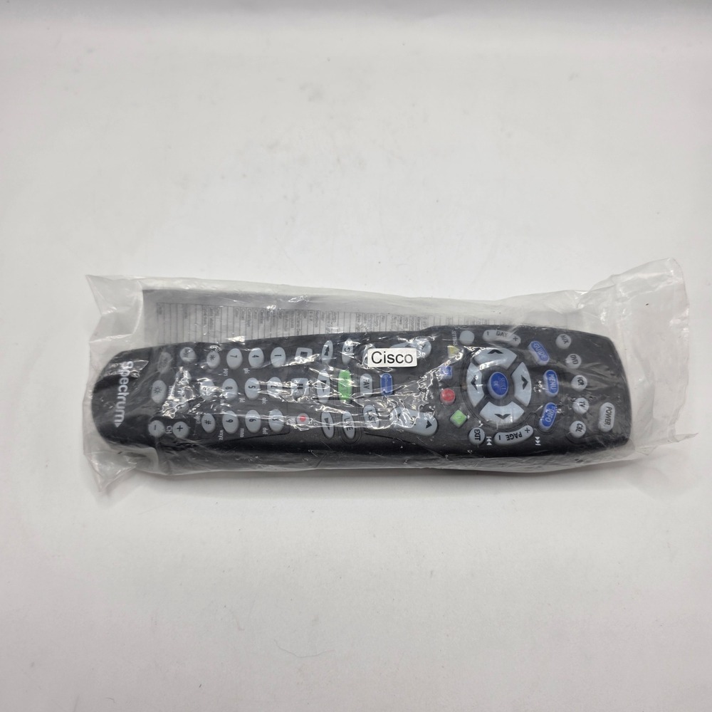 Spectrum RC122 Remote Control Cisco Black Backlit Charter Communications OEM New